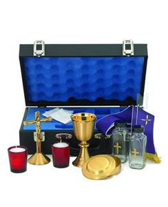 Chalice & Paten Carrying Case, 2 Sizes, Lined, Buckle Closure