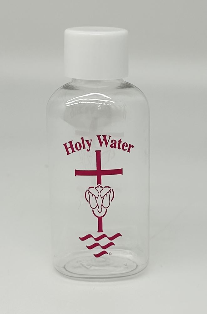 1/2 oz. Glass Holy Water Bottle