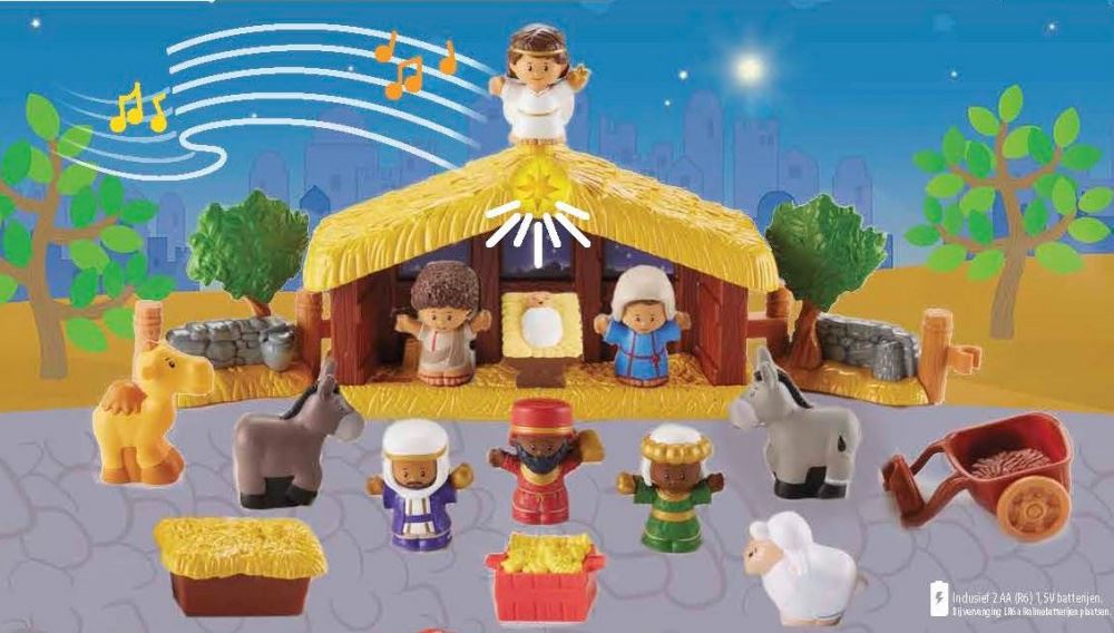 Fisher price deals nativity scene